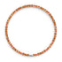 Rubis | Argent sterling .925 | Enveloppe de verre luciole